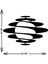 - Tornado Moon Metal Duvar Tablosu - Ev Duvar Dekorasyonu - 40 X 60 - Cm -Siyah - Deco-065 5