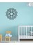 - Mandala Metal Duvar Tablosu - Ev Duvar Dekorasyonu - 60 X 60 - Cm -Siyah - Deco-116 3