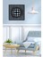 - B&W Daireler Metal Duvar Tablosu - Ev Duvar Dekorasyonu - 45 X 45 - Cm -Siyah - Deco-106 2