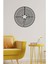 - Chartres Labirenti Metal Duvar Tablosu - Ev Duvar Dekorasyonu - 60 X 60 - Cm -Siyah - Deco-203 3