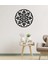 - Mandala Metal Duvar Tablosu - Ev Duvar Dekorasyonu - 60 X 60 - Cm -Siyah - Deco-115 1