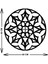 - Mandala Metal Duvar Tablosu - Ev Duvar Dekorasyonu - 60 X 60 - Cm -Siyah - Deco-115 5