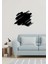 - Fırça Izi Metal Duvar Tablosu - Ev Duvar Dekorasyonu - 70 X 58 - Cm -Siyah - Deco-168 3