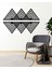 - Metal Mountain Duvar Tablosu - Ev Duvar Dekorasyonu - 100 X 65 - Cm -Siyah - Deco-012 3