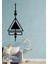 - Tılsım Üçgeni Metal Duvar Tablosu - Ev Duvar Dekorasyonu - 100 X 40 - Cm -Siyah - Deco-179 4