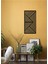- Line Metal Duvar Tablosu - Ev Duvar Dekorasyonu - 45 X 90 - Cm -Siyah - Deco-003 2