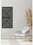 - Line Metal Duvar Tablosu - Ev Duvar Dekorasyonu - 45 X 90 - Cm -Siyah - Deco-003 4