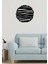 - Line Circle Metal Duvar Tablosu - Ev Duvar Dekorasyonu - 50 X 48 - Cm -Siyah - Deco-068 4
