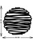 - Line Circle Metal Duvar Tablosu - Ev Duvar Dekorasyonu - 50 X 48 - Cm -Siyah - Deco-068 5