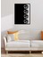 - Gül Dizisi Metal Duvar Tablosu - Ev Duvar Dekorasyonu - 35 X 45 - Cm -Siyah - Deco-134 2