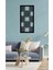 - Oriantel Duvar Tablosu Metal Duvar Tablosu - Ev Duvar Dekorasyonu - 90 X 45 - Cm -Siyah - Deco-103 1
