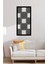 - Oriantel Duvar Tablosu Metal Duvar Tablosu - Ev Duvar Dekorasyonu - 90 X 45 - Cm -Siyah - Deco-103 3