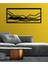 - Sunset Lines Metal Duvar Tablosu - Ev Duvar Dekorasyonu - 90 X 40 - Cm -Siyah - Deco-037 3