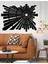 - Uzay Boşluğu Metal Duvar Tablosu - Ev Duvar Dekorasyonu - 75 X 55 - Cm -Siyah - Deco-156 1