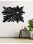 - Uzay Boşluğu Metal Duvar Tablosu - Ev Duvar Dekorasyonu - 75 X 55 - Cm -Siyah - Deco-156 3
