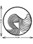 - Line Wave Metal Duvar Tablosu - Ev Duvar Dekorasyonu - 65 X 65 - Cm -Siyah - Deco-089 5