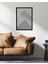 - Geometric Line Metal Duvar Tablosu - Ev Duvar Dekorasyonu - 70 X 50 - Cm -Siyah - Deco-155 3