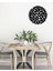 - Gobos Metal Duvar Tablosu - Ev Duvar Dekorasyonu - 50 X 50 - Cm -Siyah - Deco-083 3