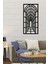 - Vintage Perspektif Metal Duvar Tablosu - Ev Duvar Dekorasyonu - 90 X 45 - Cm -Siyah - Deco-099 4