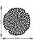 - Brain Circle Metal Duvar Tablosu - Ev Duvar Dekorasyonu - 60 X 60 - Cm -Siyah - Deco-069 5