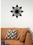 - Complex Star Metal Duvar Tablosu - Ev Duvar Dekorasyonu - 65 X 65 - Cm -Siyah - Deco-165 2