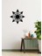 - Complex Star Metal Duvar Tablosu - Ev Duvar Dekorasyonu - 65 X 65 - Cm -Siyah - Deco-165 4