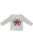 Kız Bebek Baskılı T-Shirt Ekose Etek Ikili Takım - Kırmızı 3