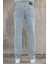 Erkek Pileli Yüksek Bel Bol Kesim Baggy Loose Fit Jean PANTOLON-C354 4