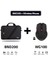 BND200-WG100 MOUSE , 15,6 inch Eko Serisi Omuz Çantası ve Oyuncu Gaming Mouse - Siyah 1