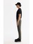 Erkek Haki Kırışmaz Hızlı Kuruyan Beli Lastikli Ekstra Esnek Teknik Kumaş Slim Fit Pantolon A42Y3065 5