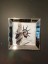 Cam Ahşap Çerçeveli Özgürlük Heykeli New York Resim Tablo 40X40 3