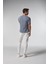 Mavi Düşünen Adam Baskılı Oversize Tshirt 7