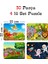 30 Parça Ahşap Eğitici Yapboz Puzzle Seti (Set 6) 1