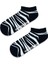 Patik Zebra Desenli Renkli Spor Çorap 2