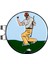 Golf Marker Şapka 25MM Yaratıcı Golf Işareti Araç Stili C (Yurt Dışından) 2