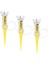 3 Golf Tees Uygulama I Golf Tees Egzersiz Için 80 mm Sarı (Yurt Dışından) 3