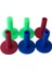 6 Grup Kauçuk Golf Sürüş Iğı Tees Kullanılabilir Golf Tutucular Dia. 55MM 65MM (Yurt Dışından) 1