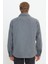 Loose Fit Rahat Kesim Antrasit Melanj Gömlek Ceket 5
