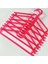 Askı Kristal Bebek Çocuk Askısı 12 Adetli Set Baloncuklu Pembe DE106 3