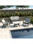 Silva Bahçe Kanepe Takımı, Antresit , 2+1 Oturma Gurubu, Lounge Set Silva, 2