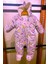 Unicorn Sweet Dreams Desenli Yeni Sezon Sabit Patikli Kürklü Bebek Kozmonot Astronot Tulum 2