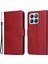 Honor X8B 4g Buzağı Dokusu Deri Kasa Fotoğraf Slot Cüzdan Telefon Kapağı (Yurt Dışından) 1