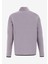 Düz Gri Erkek Polar Sweatshırt D4WM-SWT3994 2