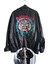 Oversize Motörhead Baskılı Streetwear Siyah Astarlı Deri Ceket, Rock Band Baskılı Deri Ceket 1