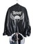 Oversize Slipknot Baskılı Streetwear Siyah Astarlı Deri Ceket, Rock Metal Baskılı Deri Ceket 1