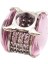 Pembe Taşlı Murano Charm 1