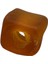 Turuncu Mat Murano Cam Charm 1