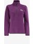 Düz Mor Kadın Polar Sweatshırt D4WL-SWT3929 1