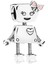 Kız Robot Charm 1
