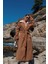 Sheila Kaşe Oversize Kaban 2985 Taba 2